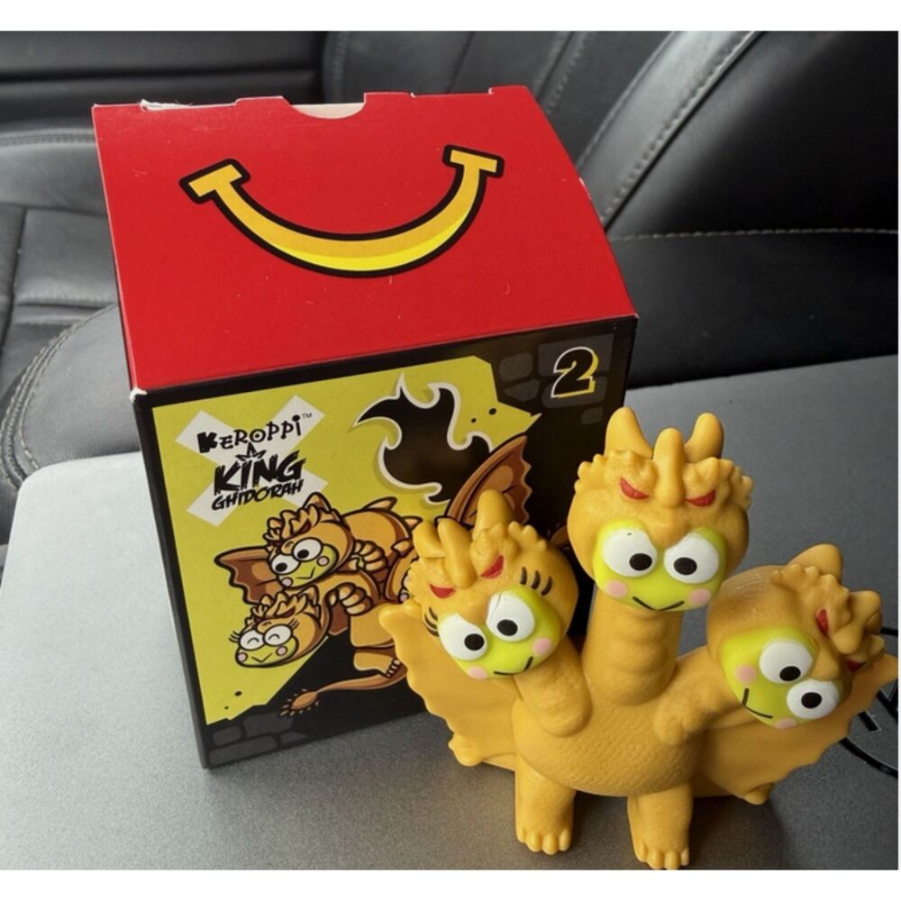 2026 McDonald's Hello Kitty x Godzilla x King Ghidorah Happy Meal #2 Keroppi